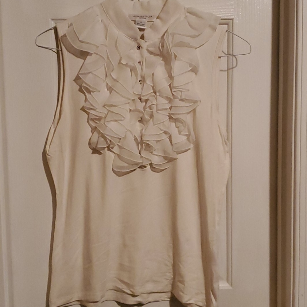 August Silk Blouse